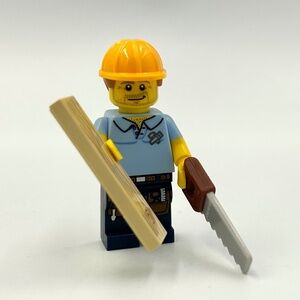 Lego Series 13 Carpenter Mini Figure 2015
